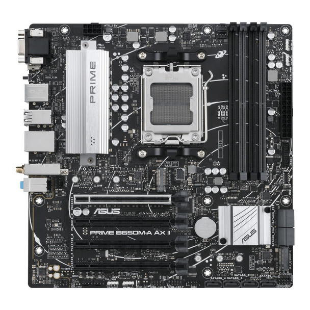 ASUS PRIME B650M-A AX II motherboard AMD B650 Socket AM5 micro ATX 197105020481