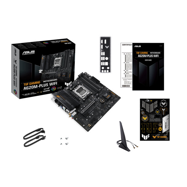 ASUS TUF GAMING A620M-PLUS WIFI AMD A620 Socket AM5 micro ATX 197105164260