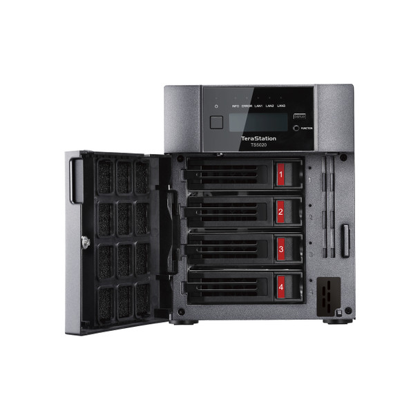 Buffalo TeraStation TS5420DN4804 NAS/storage server Desktop Ethernet LAN Black AL524 747464135823