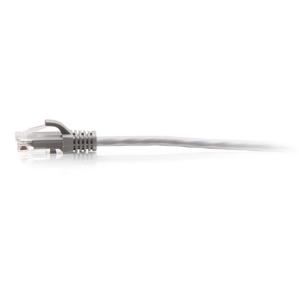 C2G 6.1m Cat6a Snagless Unshielded (UTP) Slim Ethernet Patch Cable - Grey 757120301233