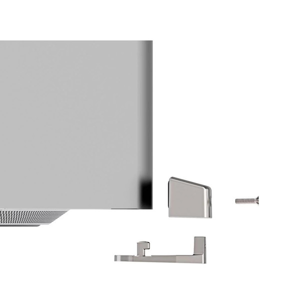 Compulocks Mac Studio Ledge Lock Adapter with Combination Cable Lock Silver 819472024458