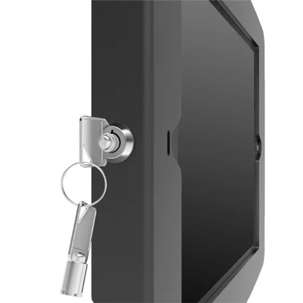 Compulocks iPad mini 8.3" Space Enclosure Core Counter Stand or Wall Mount Black 819472028869