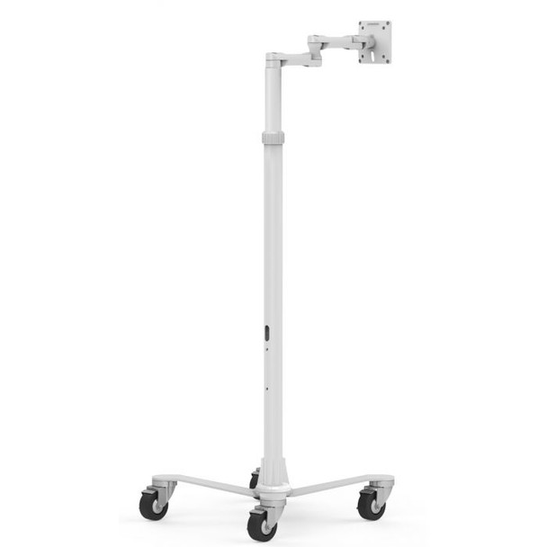 Compulocks Medical Rolling Cart Extended - VESA Compatible White 819472022997