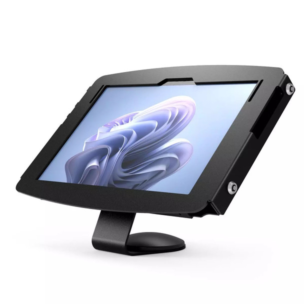 Compulocks Surface Pro 8-9 Space Enclosure Core Counter Stand or Wall Mount Black 819472028852