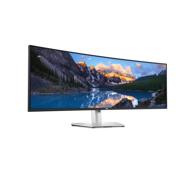 DELL UltraSharp U4924DW LED display 124.5 cm (49") 5120 x 1440 pixels 5K Ultra HD LCD Black, Silver 884116442394