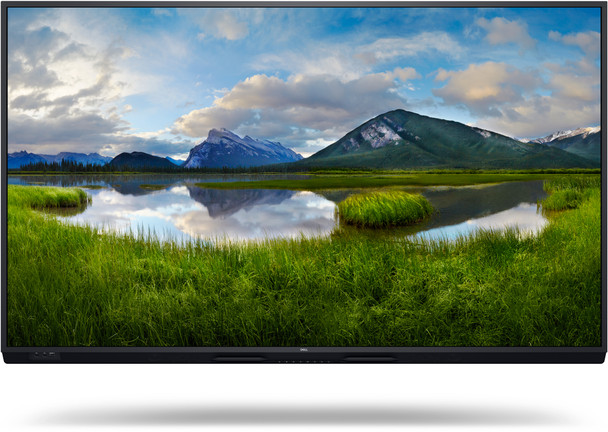 DELL D7523QT Interactive flat panel 189.3 cm (74.5") LCD 430 cd/m² 4K Ultra HD Black Touchscreen 884116420576
