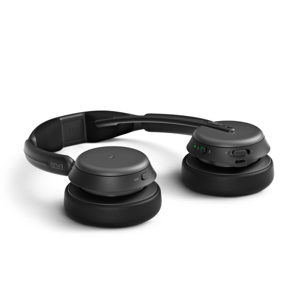 EPOS IMPACT 1061T ANC, Double-sided ANC Bluetooth headset with stand 840064409759