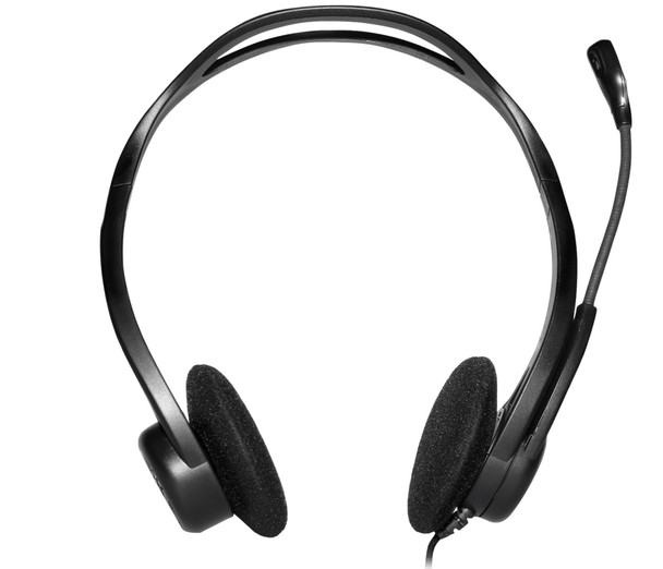 Logitech H370 USB Computer Headset Wired Head-band Calls/Music USB Type-A Black 97855136749