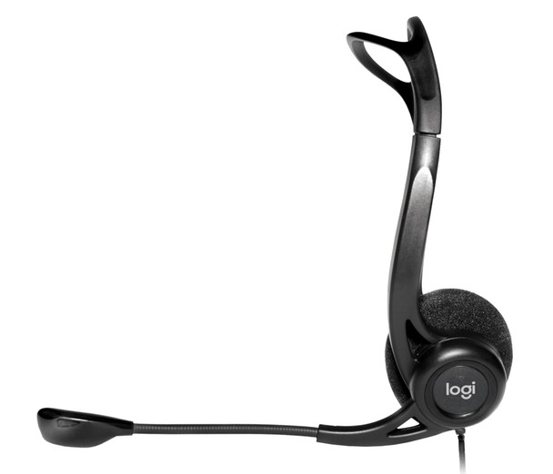 Logitech H370 USB Computer Headset Wired Head-band Calls/Music USB Type-A Black 97855136749