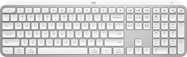 Logitech MX Keys S keyboard RF Wireless + Bluetooth QWERTY English Aluminium, Grey 97855187857
