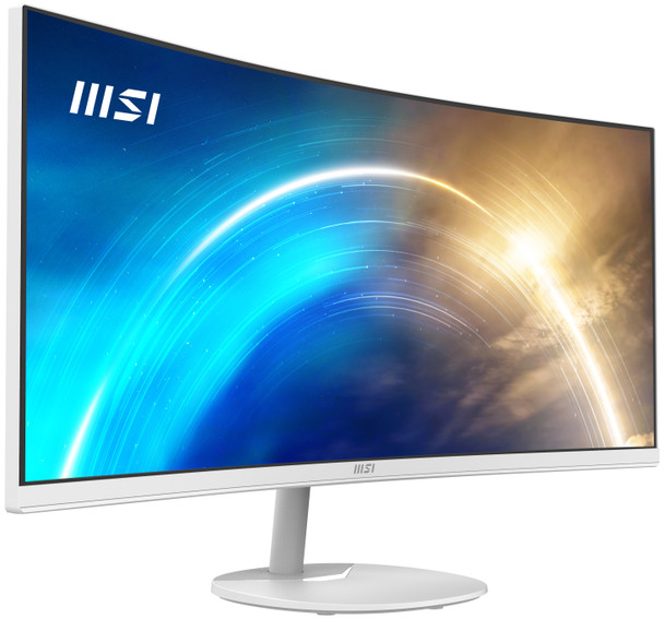 MSI Pro MP341CQW computer monitor 86.4 cm (34") 3440 x 1440 pixels UltraWide Quad HD White 824142295311