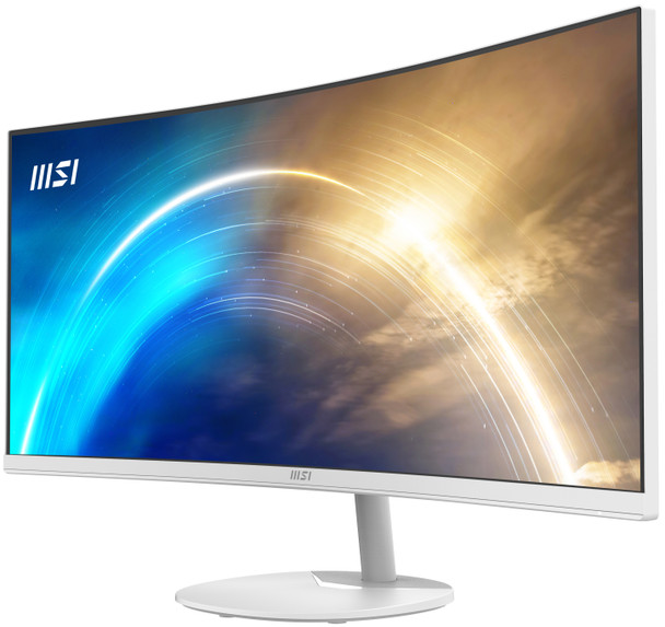 MSI Pro MP341CQW computer monitor 86.4 cm (34") 3440 x 1440 pixels UltraWide Quad HD White 824142295311