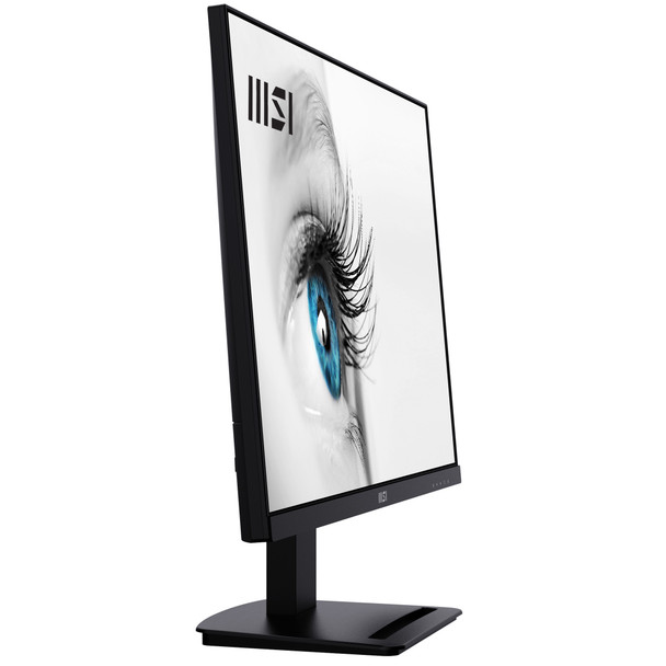 MSI Pro MP273A 27 Inch Monitor, Full HD (1920 x 1080), 100Hz, IPS, 4ms, HDMI, DisplayPort, VGA, Built-in Speakers, Anti-Glare, Anti-Flicker, Less Blue light, TÜV Certified, VESA, Kensington, Black 824142310120