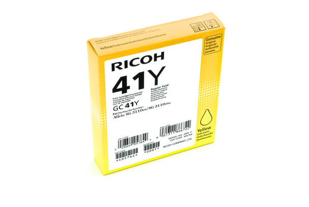 Ricoh 405764 ink cartridge 1 pc(s) Original Standard Yield Yellow 26649057649