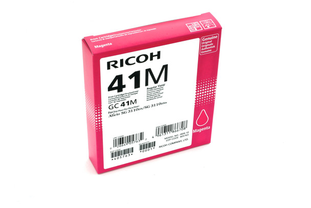 Ricoh 405763 ink cartridge 1 pc(s) Original Standard Yield Magenta 26649057632