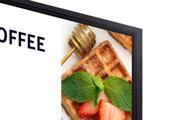 Samsung LH65BECHLGFXZC Signage Display Digital signage flat panel 165.1 cm (65") LED Wi-Fi 4K Ultra HD Black Tizen 887276754703