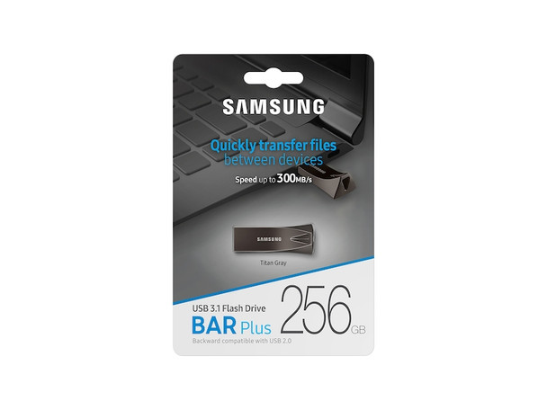 Samsung MUF-256BE4 USB flash drive 256 GB USB Type-A 3.2 Gen 1 (3.1 Gen 1) Grey 887276265902