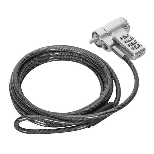 Targus ASP96RGL cable lock Silver 2 m 92636356095