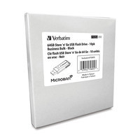 Verbatim 70895 USB flash drive 64 GB USB Type-A 2.0 Black 23942708957