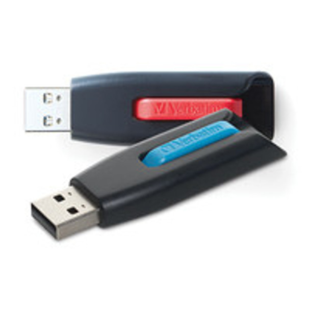 Verbatim Store ‘n’ Go V3 USB flash drive 64 GB USB Type-A 3.0 Blue, Red 23942708995