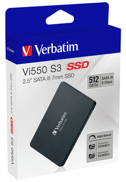 Verbatim Vi550 S3 SSD 512GB 23942493525