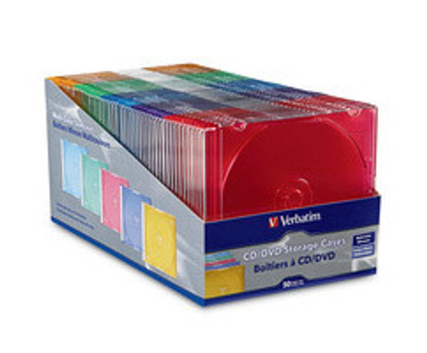 Verbatim CD/DVD Slim cases Storage array Tape Cartridge 23942941781