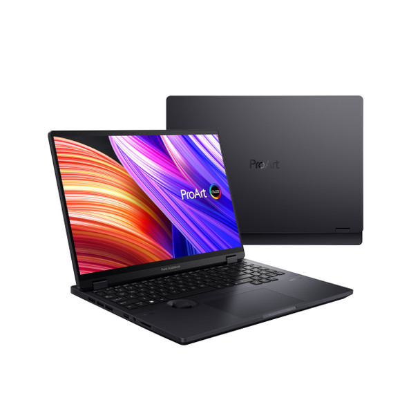 ASUS ProArt StudioBook Pro 16 OLED W7604J3D-XS91T-CA Laptop 40.6 cm (16") Touchscreen 3.2K Intel® Core™ i9 i9-13980HX 64 GB DDR5-SDRAM 2 TB SSD NVIDIA RTX A3000 Wi-Fi 6E (802.11ax) Windows 11 Pro Black 0197105293748