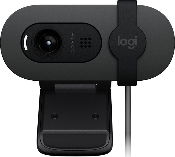 Logitech Brio 100 webcam 2 MP 1920 x 1080 pixels USB Graphite 097855188588 960-001580