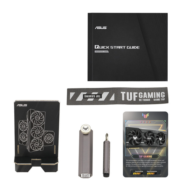 ASUS TUF Gaming TUF-RX7900XTX-O24G-GAMING AMD Radeon RX 7900 XTX 24 GB GDDR6 197105020085 TUF-RX7900XTX-O24G-GAMING