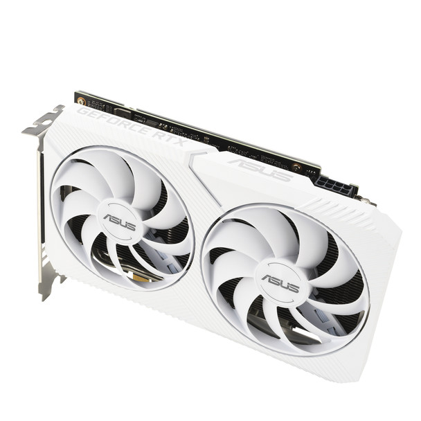 ASUS DUAL-RTX3060-O12G-WHITE graphics card NVIDIA GeForce RTX 3060 12 GB GDDR6 197105125339 DUAL-RTX3060-O12G-WHITE