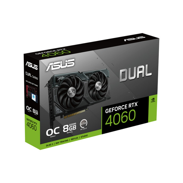 ASUS Dual -RTX4060-O8G NVIDIA GeForce RTX­ 4060 8 GB GDDR6  DUAL-RTX4060-O8G