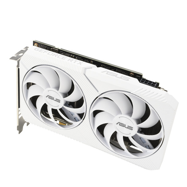 ASUS DUAL-RTX3060-O8G-WHITE NVIDIA GeForce RTX 3060 8 GB GDDR6 195553987509 DUAL-RTX3060-O8G-WHITE