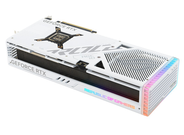 ASUS ROG -STRIX-RTX4080-16G-WHITE graphics card NVIDIA GeForce RTX 4080 16 GB GDDR6X 197105016675 ROG-STRIX-RTX4080-16G-WHITE