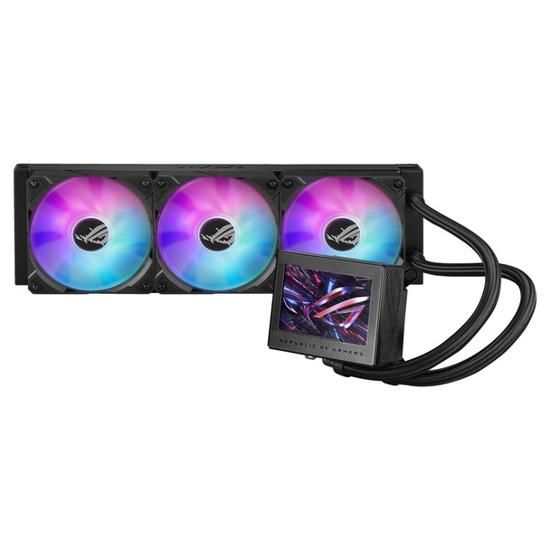 ASUS ROG Ryujin III 360 ARGB Processor All-in-one liquid cooler 12 cm Black 1 pc(s) 197105050532 ROG RYUJIN III 360 ARGB