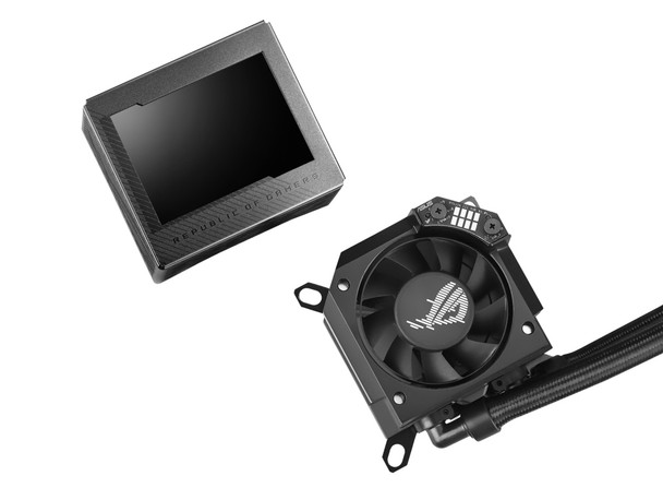 ASUS ROG Ryujin III 240 ARGB Processor All-in-one liquid cooler 12 cm Black 1 pc(s) 197105048188 ROG RYUJIN III 240 ARGB