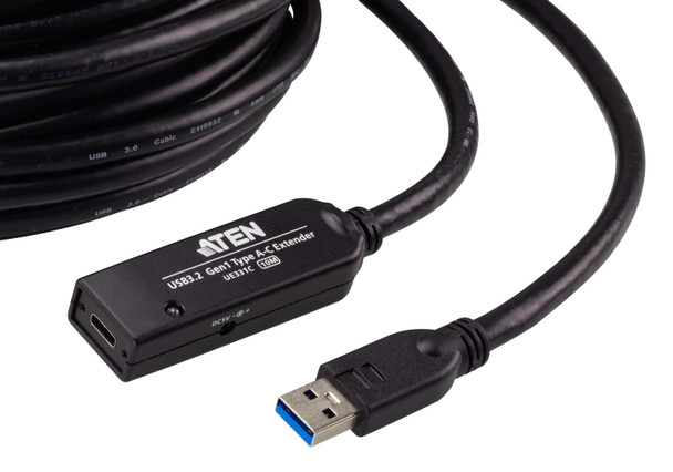 ATEN UE331C USB cable 10 m USB 3.2 Gen 1 (3.1 Gen 1) USB A Black 672792013928 UE331C