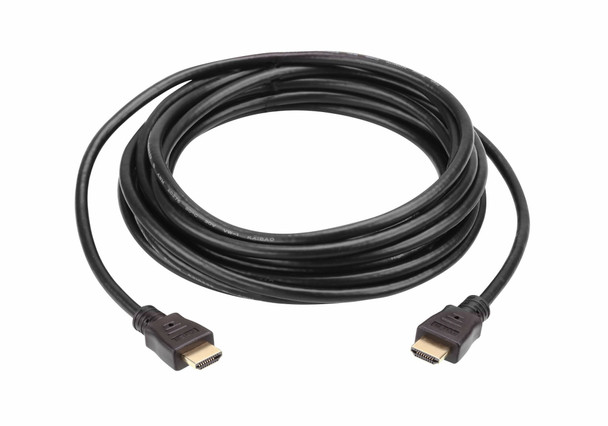ATEN High Speed HDMI Cable with Ethernet 4K (4096 x 2160 @30Hz); 10 m HDMI Cable with Ethernet 672792005268 2L7D10H