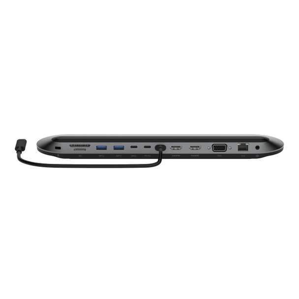 Belkin INC014BTSGY laptop dock/port replicator Wired USB 3.2 Gen 2 (3.1 Gen 2) Type-C Black, Grey 745883856992 INC014BTSGY