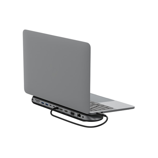 Belkin INC014BTSGY laptop dock/port replicator Wired USB 3.2 Gen 2 (3.1 Gen 2) Type-C Black, Grey 745883856992 INC014BTSGY
