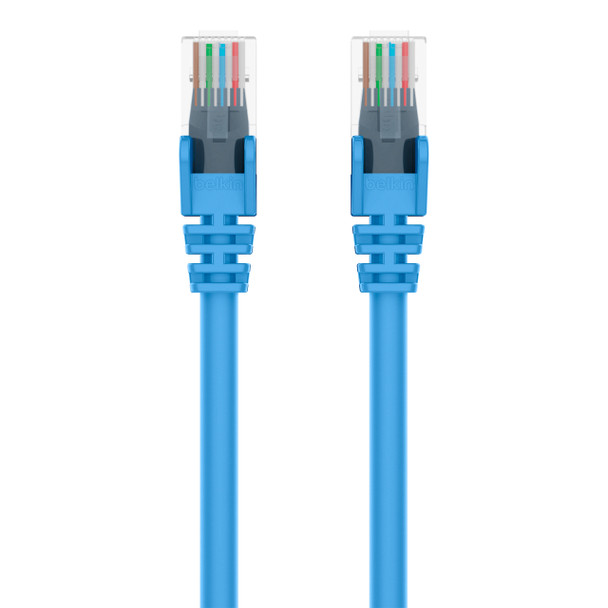 Belkin A3L791BT10MBLUS networking cable Blue 10 m Cat5e U/UTP (UTP) 745883726806 A3L791BT10MBLUS