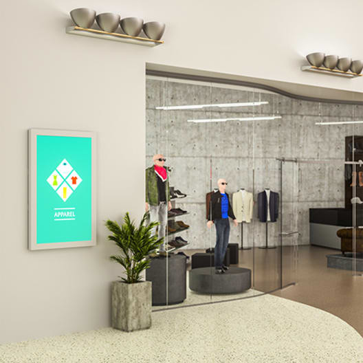 Chief LW50UWPG signage display mount 127 cm (50") White 841872174242 LW50UWPG