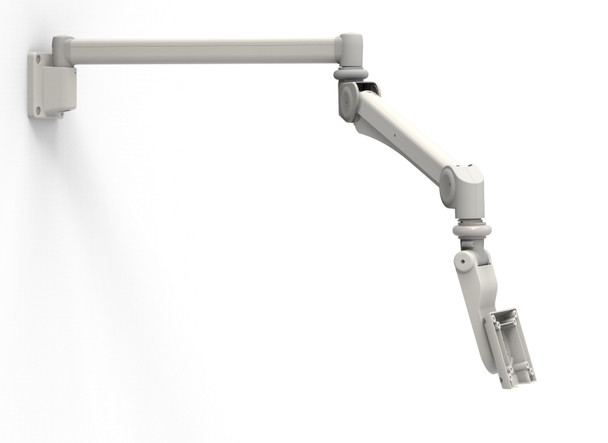 Compulocks VESA Medical Grade Extra Long Articulating Monitor Arm White 853224007535 1050MAAW