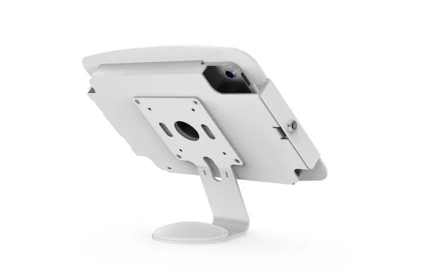 Compulocks iPad 10.2" Space Enclosure Counter Stand or Wall Mount White 819472028753 111W102IPDSW
