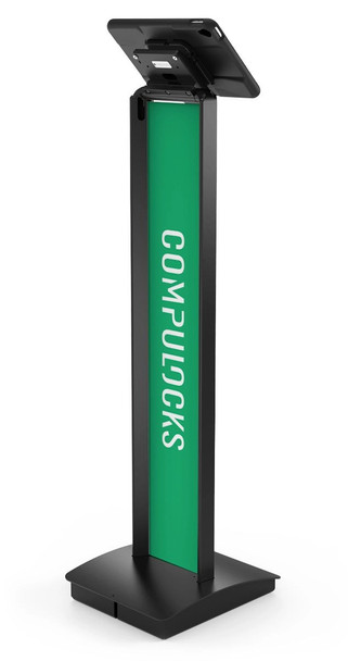 Compulocks iPad 10.9" 10th Gen PowerMove Brandable Floor Stand Black 819472029750 140BPMIP109