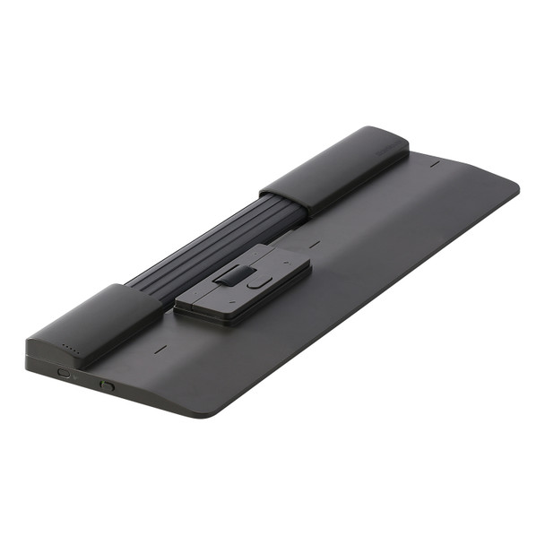 Contour Design SliderMouse Pro Wireless with Regular wrist rest in fabric Light Grey 743870050965 601409