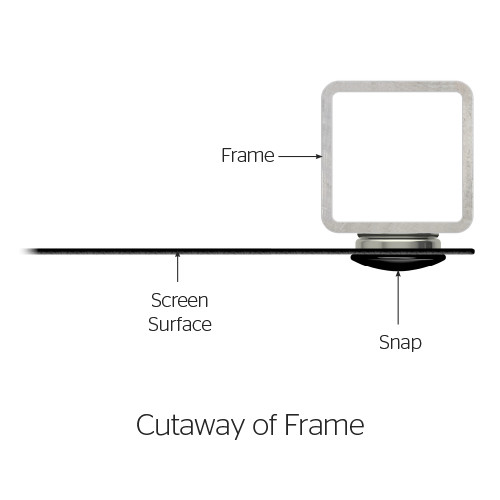 Da-Lite Perm-Wall projection screen 2.08 m (82") 16:9 717068352858 96531