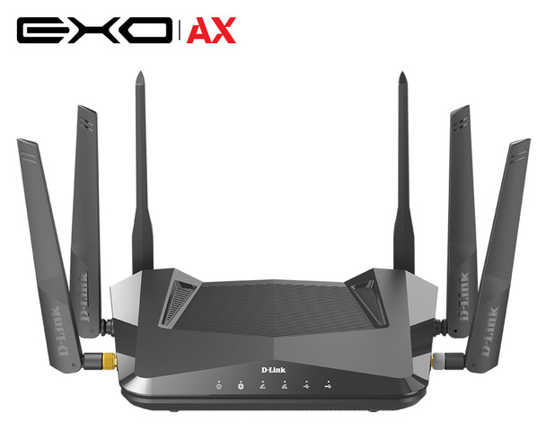 D-Link DIR-X4860 wireless router Gigabit Ethernet Dual-band (2.4 GHz / 5 GHz) Black 790069455025 DIR-X4860