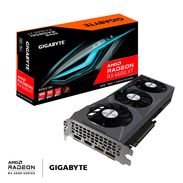 Gigabyte EAGLE Radeon RX 6600 XT 8G AMD 8 GB GDDR6 889523029541