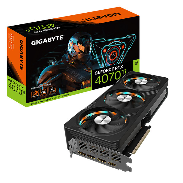 Gigabyte GAMING GeForce RTX­­ 4070 Ti OC V2 12G NVIDIA GeForce RTX 4070 Ti 12 GB GDDR6X 889523038079