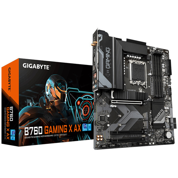 Gigabyte B760 GAMING X AX motherboard Intel B760 Express LGA 1700 ATX 889523035849